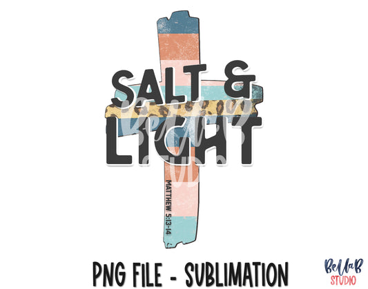 Salt And Light Sublimation Design