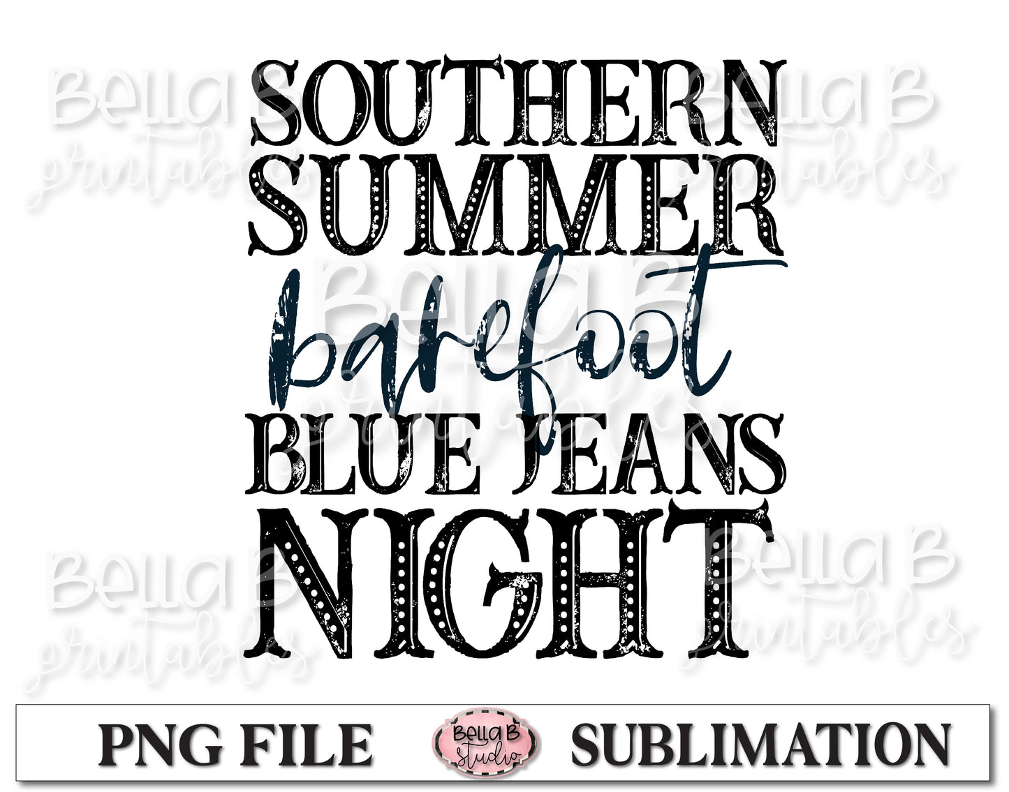 Southern Summer Sublimation Design