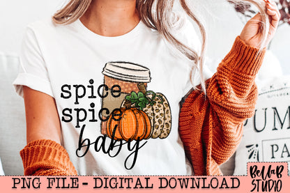 Spice Spice Baby PNG Design