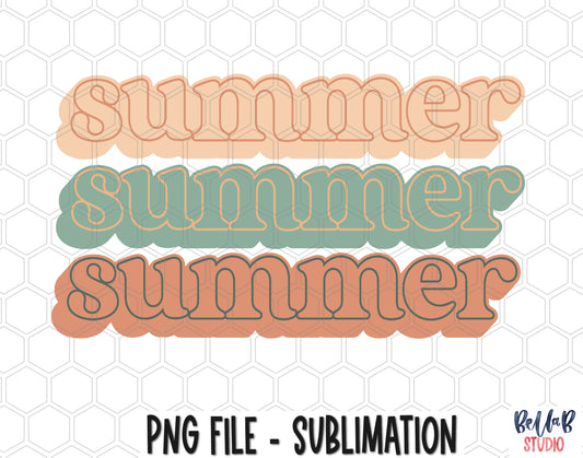 Summer Sublimation Design