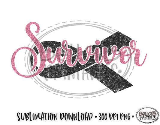 Survivor Sublimation Design, Breast Cancer Design