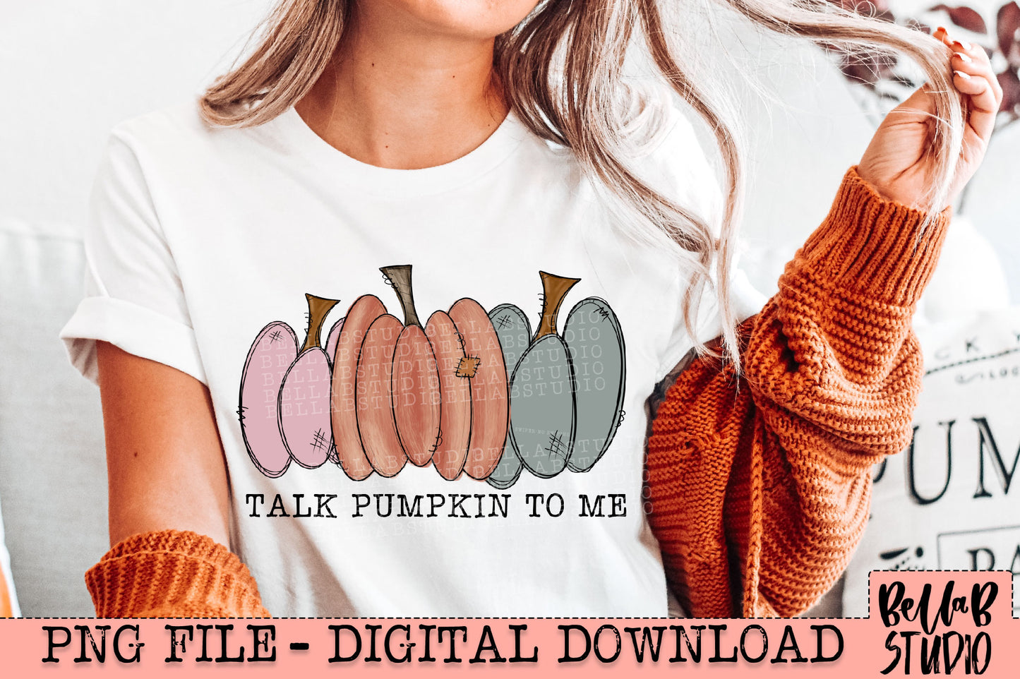 Talk Pumpkin To Me PNG Design