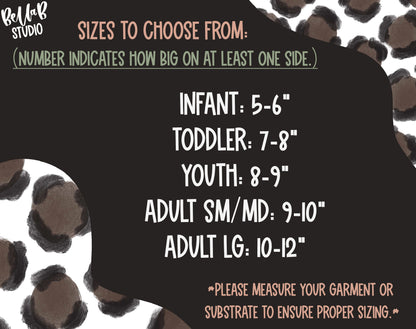 Leopard Mama With Wings Sublimation Transfer - Ready To Press - P1469