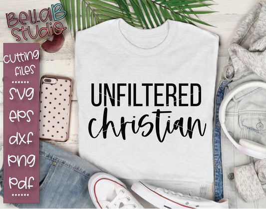 Unfiltered Christian SVG File