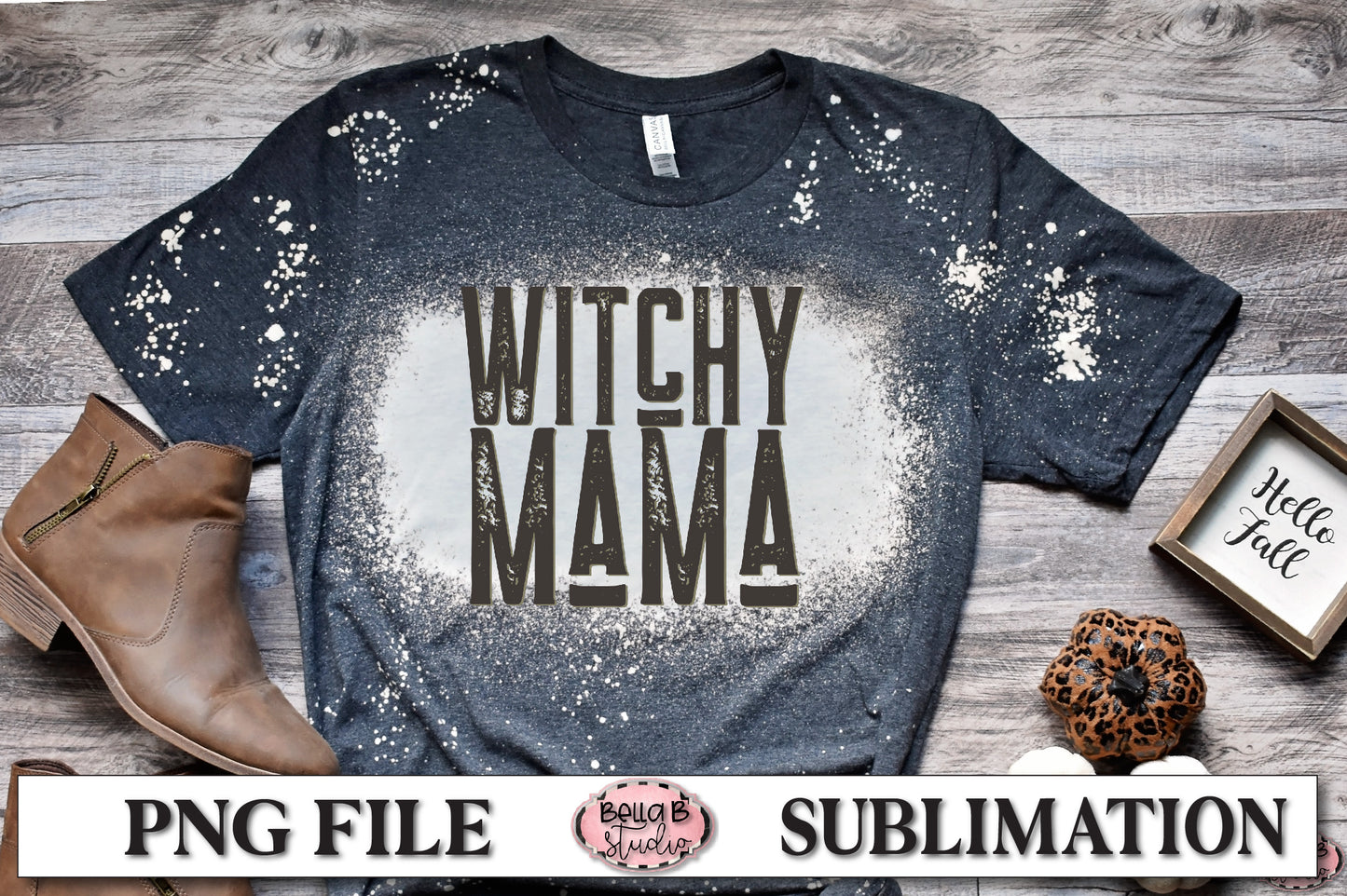 Witchy Mama Sublimation Design, Halloween