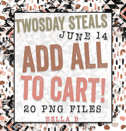 TWOSDAY STEALS June 14 - Add ALL To Cart