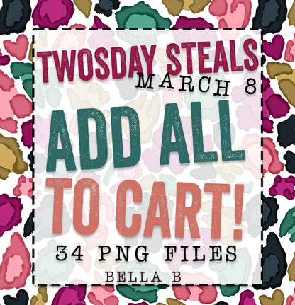 TWOSDAY STEALS March 8 - Add ALL To Cart